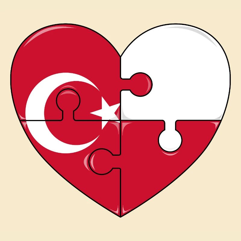 Puzzleherz Flaggenfusion