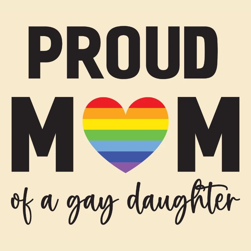 LGBT Pride Month - Stolze Mutter einer schwulen Tochter