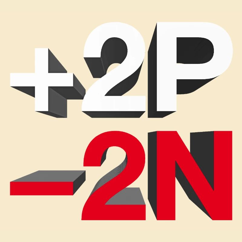 +2P -2N / +peace -hate - let's talk