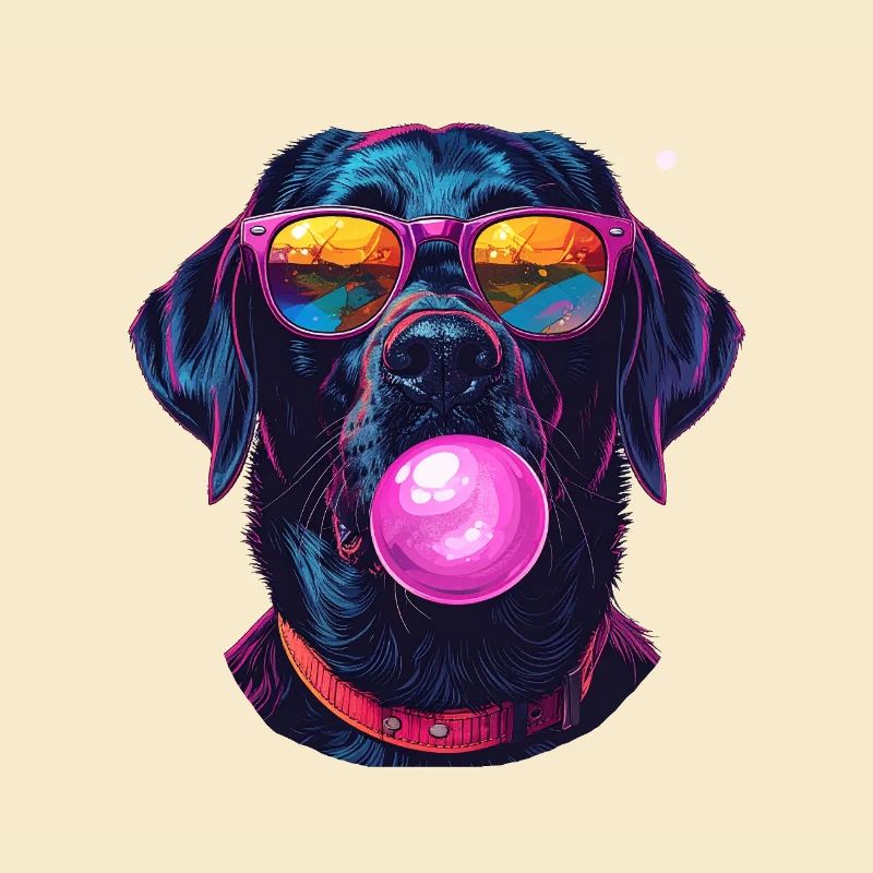 Labbie mit Bubblegum