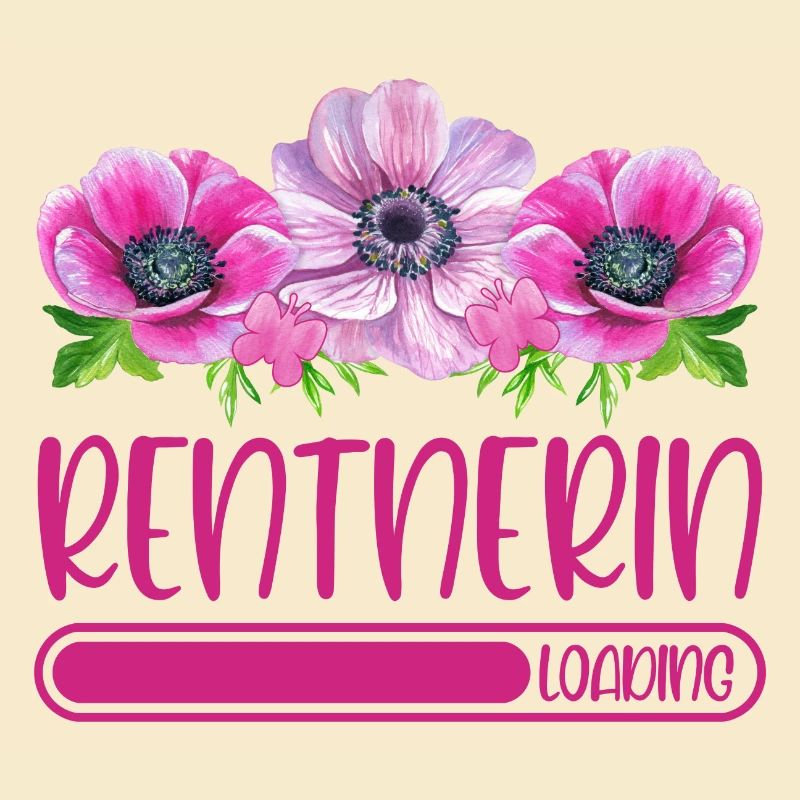 Rentnerin Loading Rente Ruhestand Rentner Blumen