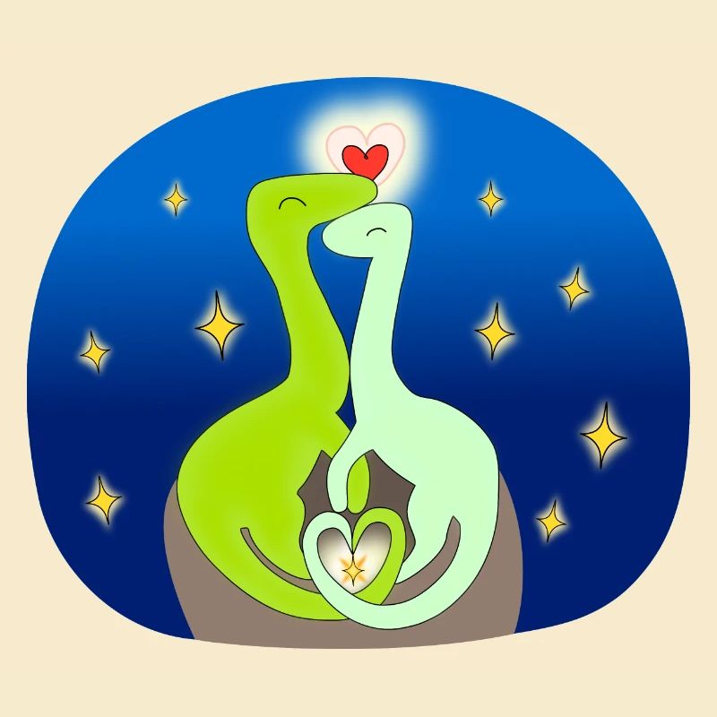 Compsognate en amour