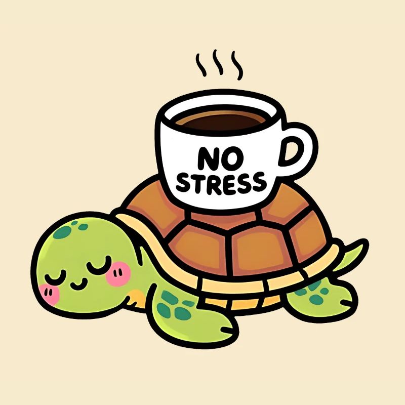 Turtle Zen Café No Stress