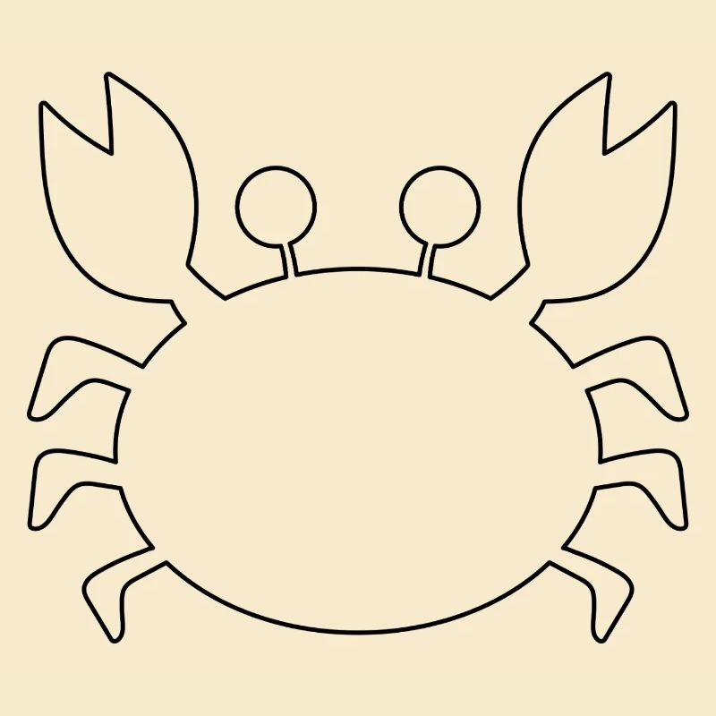 Krabbenumriss