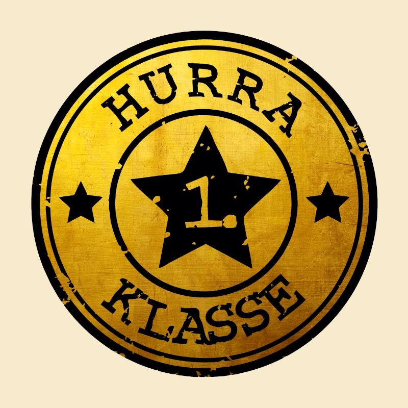 Hurrah 1st Class - Star Emblem gold black