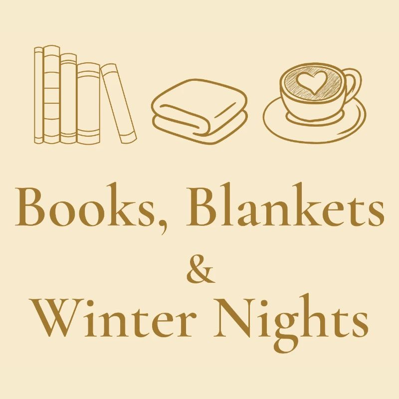 Bücher, Decken & Winternächte – Gemütliche Atmosphäre