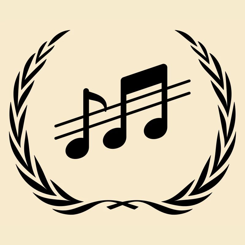 Music Notes Wreath