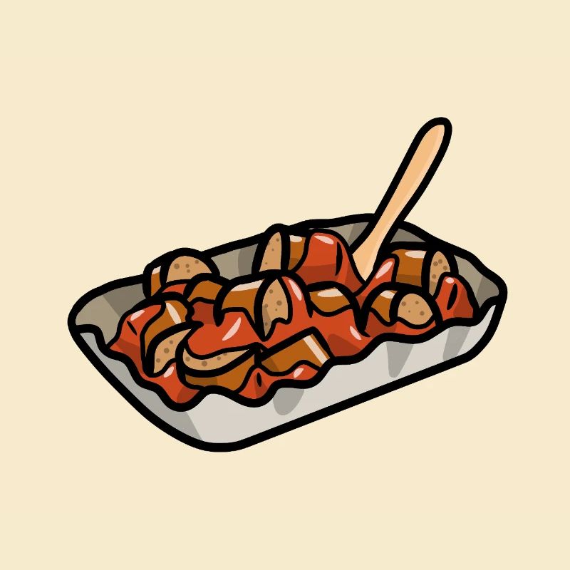 Berlin Currywurst Bratwurst Wurst Curry Grill