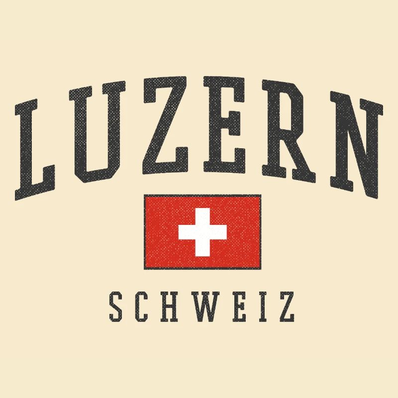 Logo du drapeau de Lucerne, Suisse