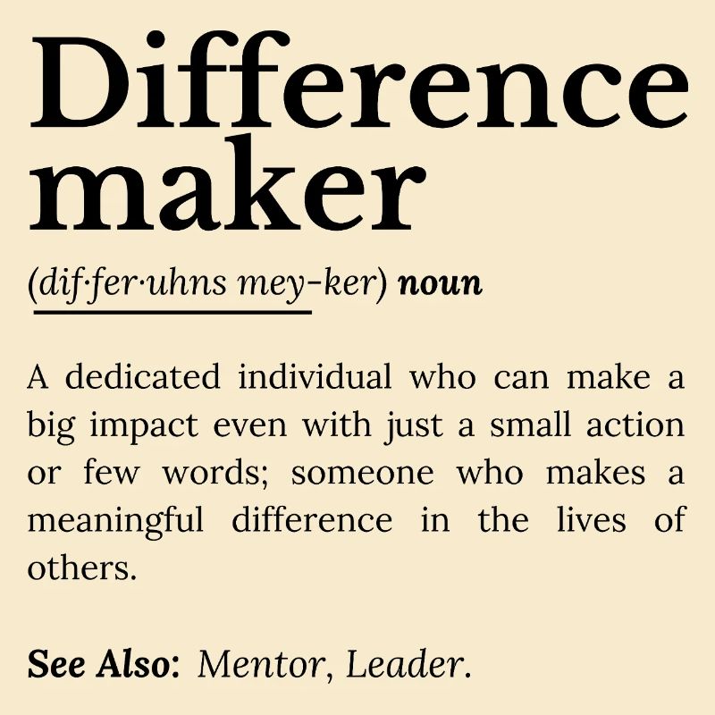 Difference Maker – Citation inspirante