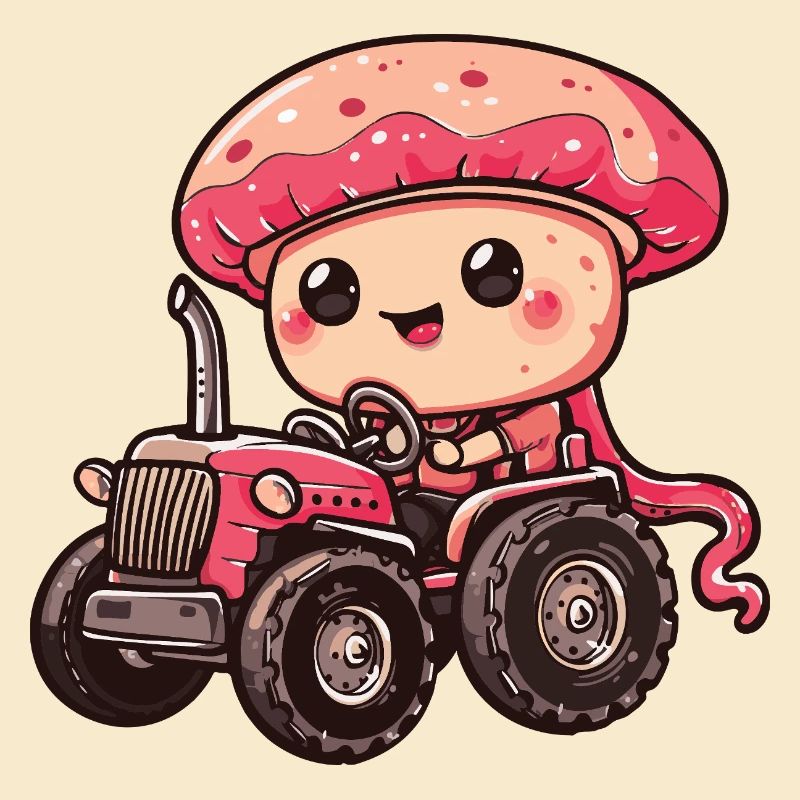 Jellyfish Tractor Farmer