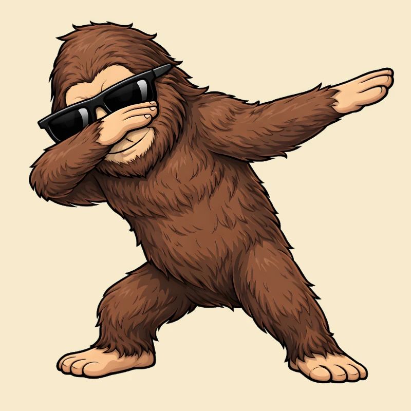 Dabbing Big Foot