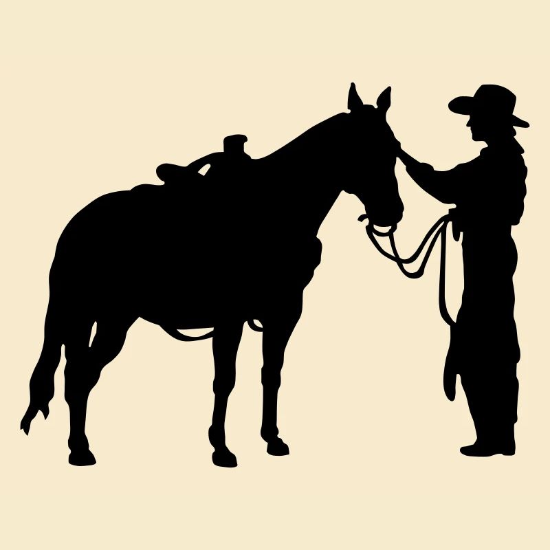 Femme avec le cheval