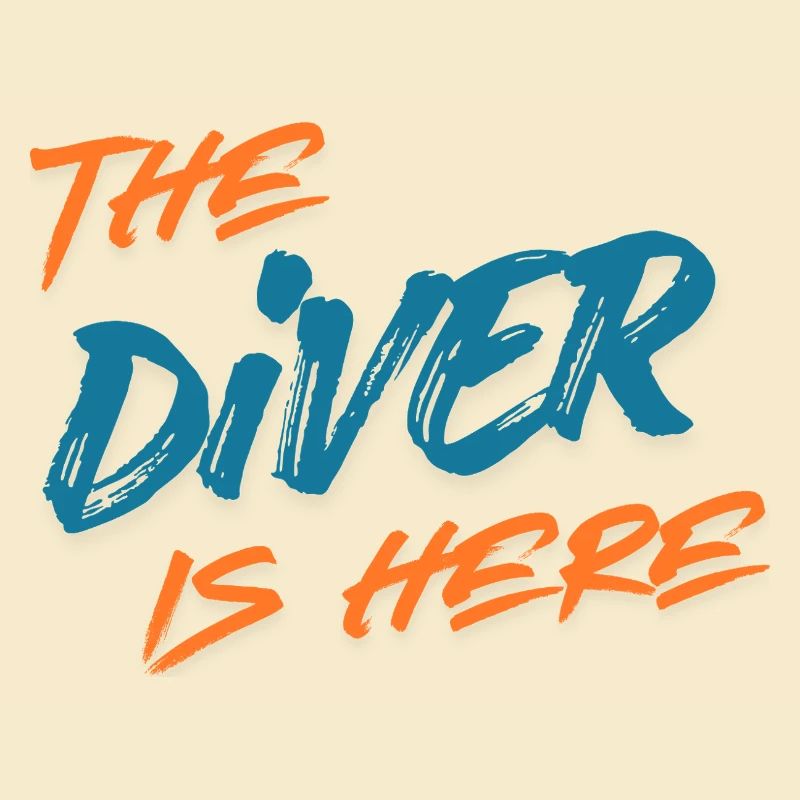The Diver is Here, Drôle