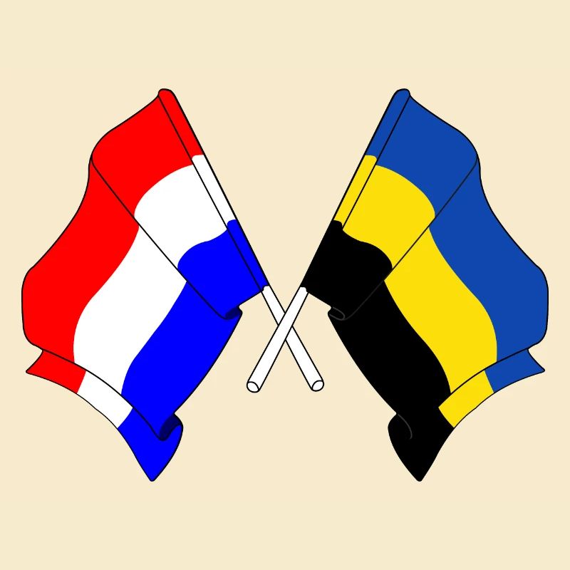 Drapeau Pays-Bas, Gueldre croisé
