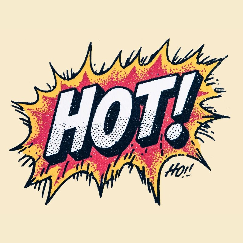 Hot Comic Explosions Design