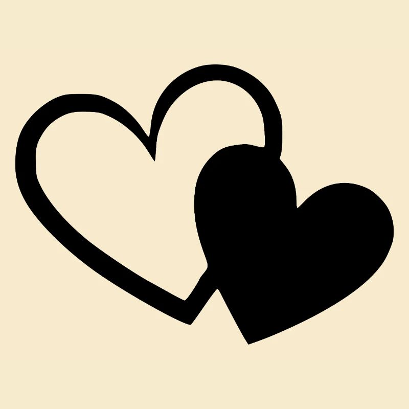 Saint-Valentin Cœur noir, St.valentin
