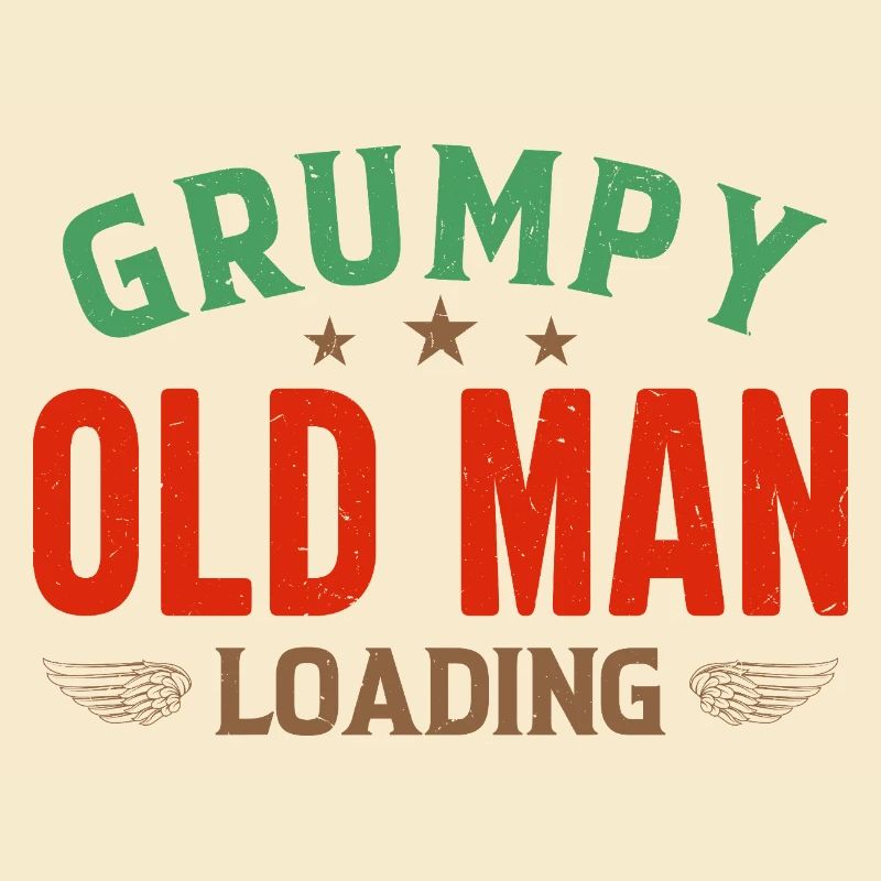 Grumpy Old Man Loading Shirt