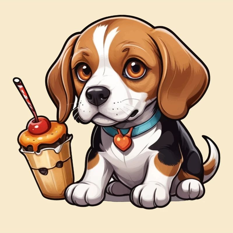 Gâteau Beagle Joy