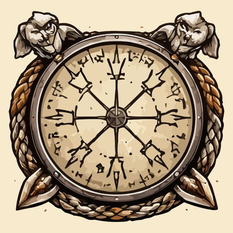 Nautical compass Viking