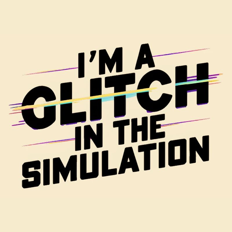 I’m a Glitch in the Simulation