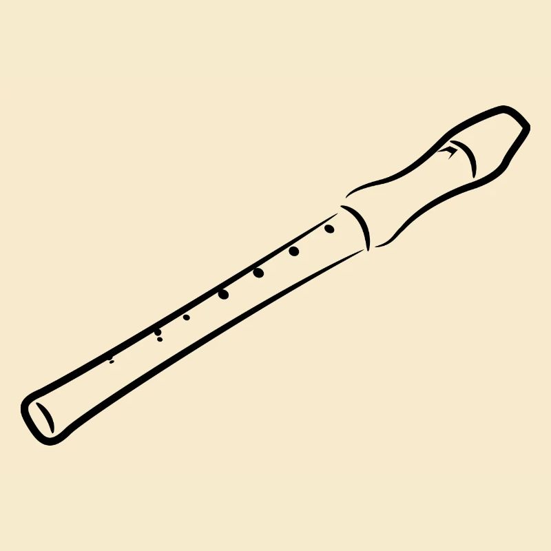 Dessin de flûte