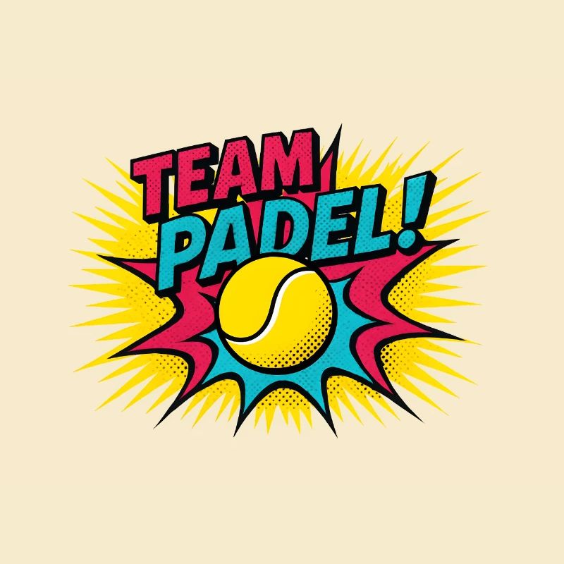Équipe Padel Pop Art Explosion