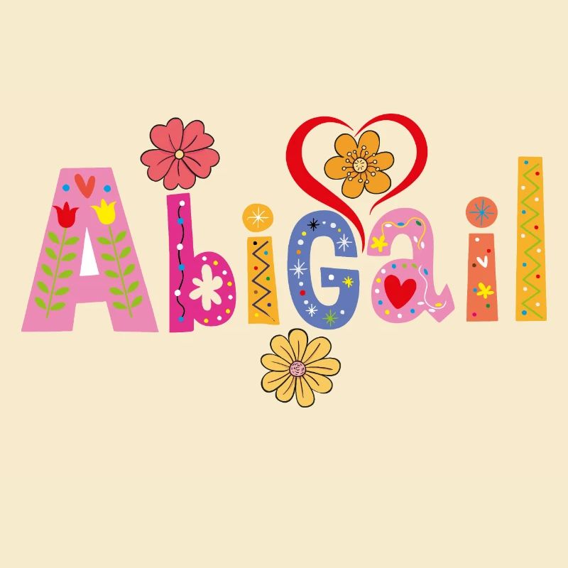 Personalisierter Abigail-Name