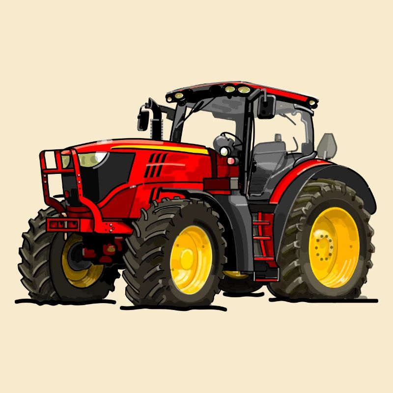 Traktor rot