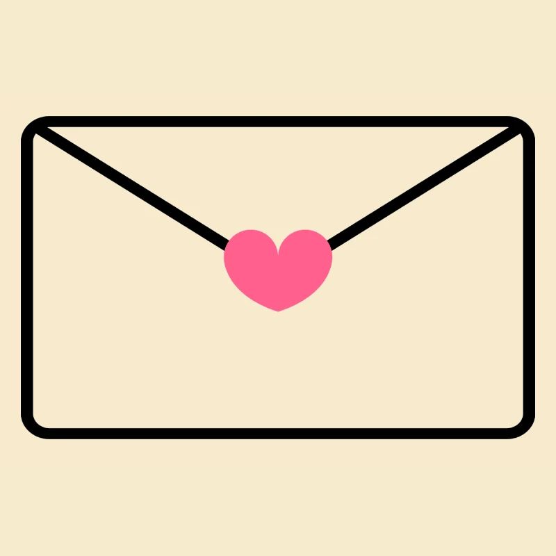 Envelope With Heart