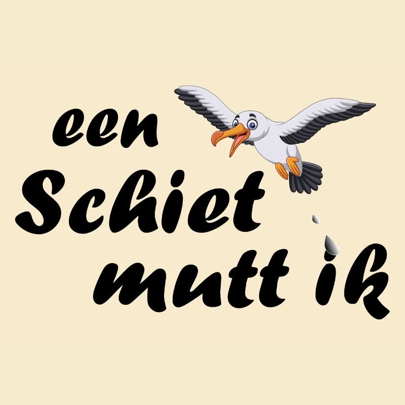 een Schiet mutt ik - plattdeutsch Spruch
