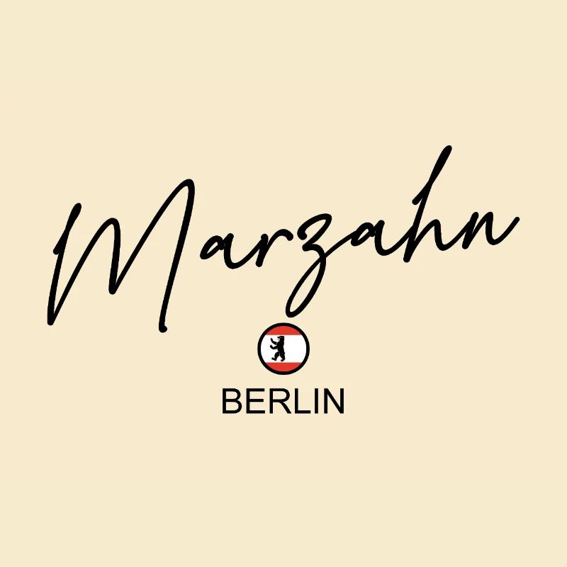 Marzahn - Berlin Flag - Berlin Bear - Berlineri
