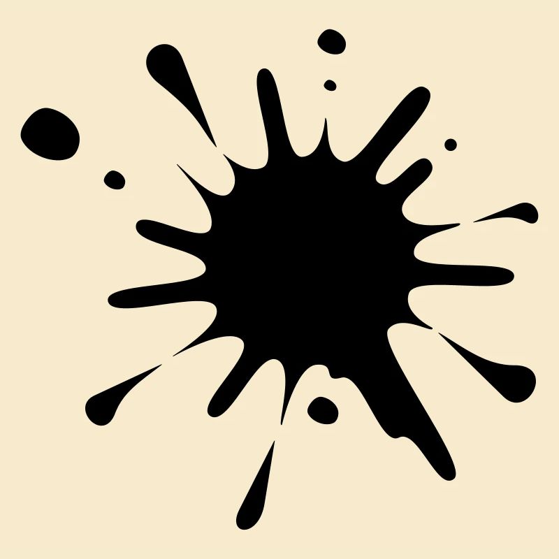 Farbspritzer-Bild*