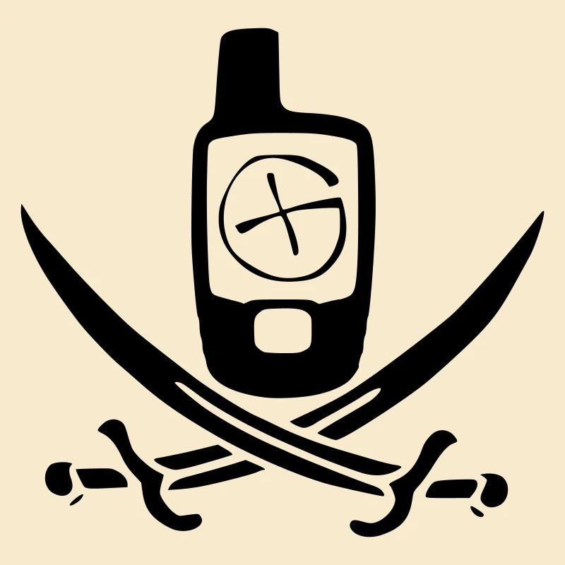 Drapeau pirate de géocaching