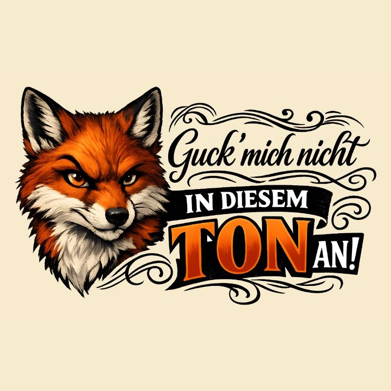 Fuchs freches Statement