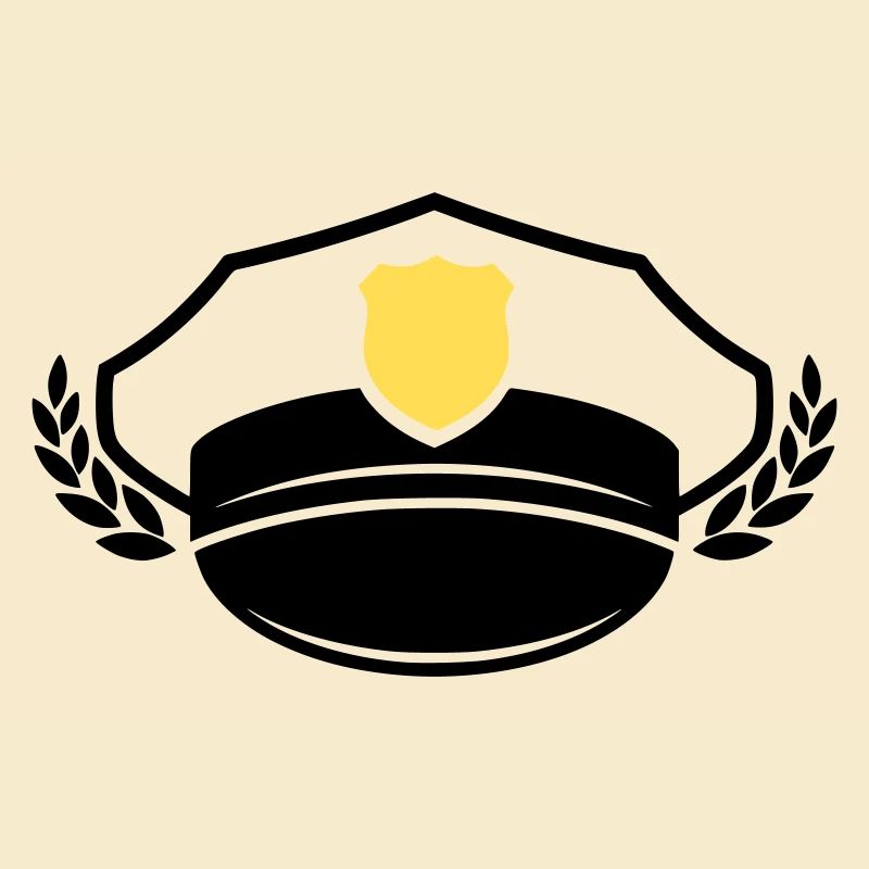 Police Cap & Badge | Honor & Respect