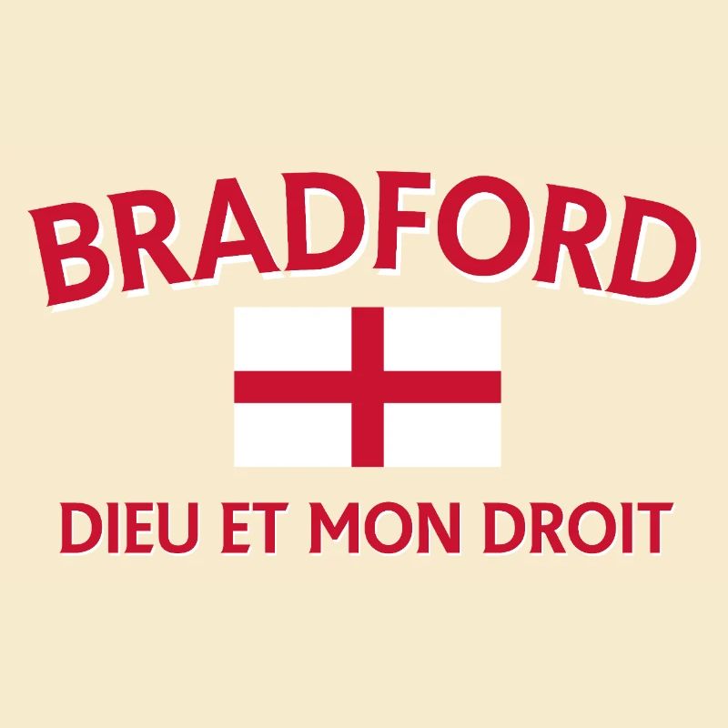 Drapeau de Bradford avec devise