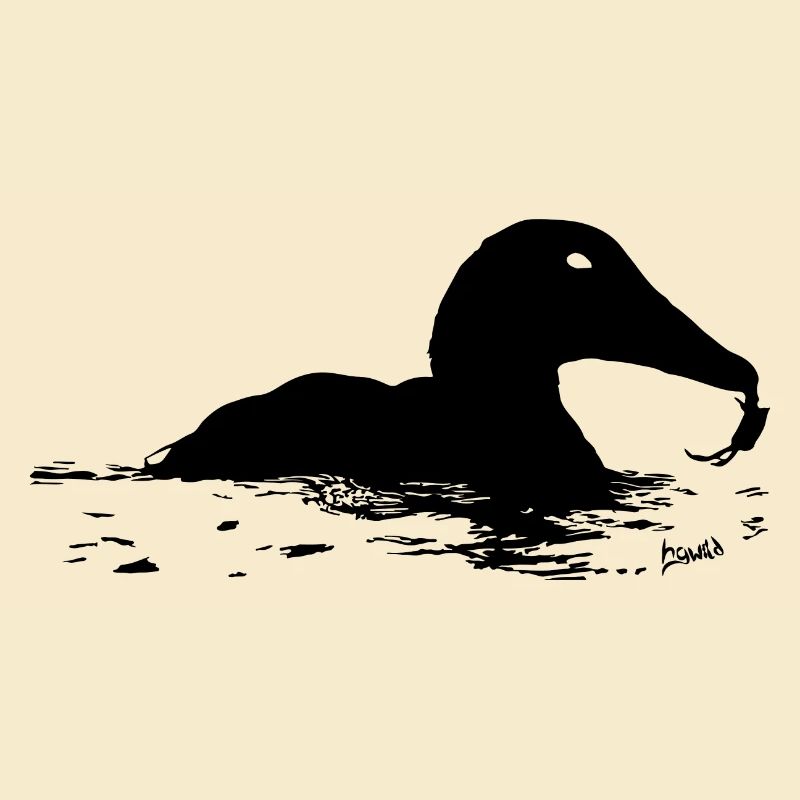 HGWild - Eider duck with crab