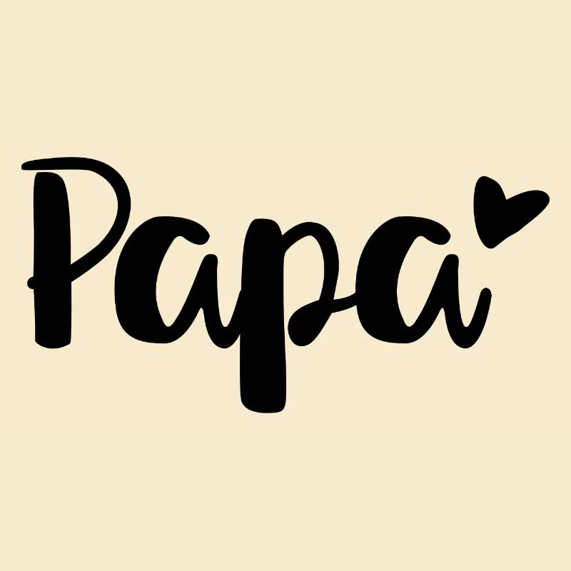 Papa Herz für Väter oder alle, die es noch werden