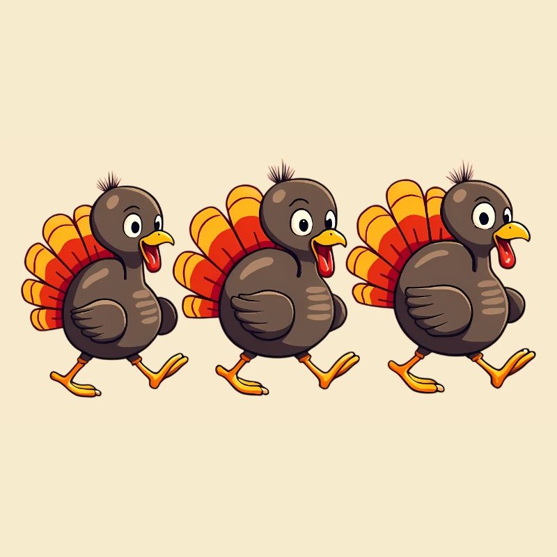 Bébé dinde de Thanksgiving