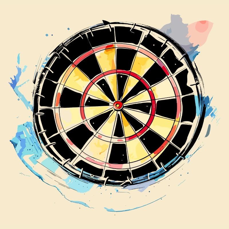 Dartboard Sketch