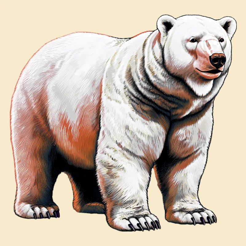 Weißer Eisbär