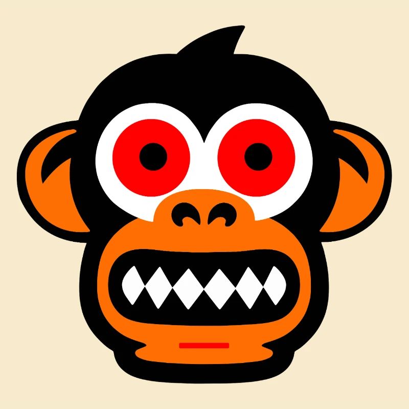 visage de singe