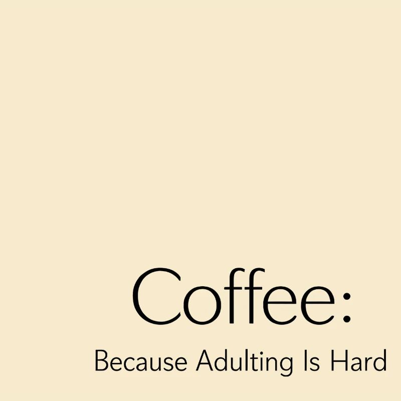 Café parce que le meurtre est mal