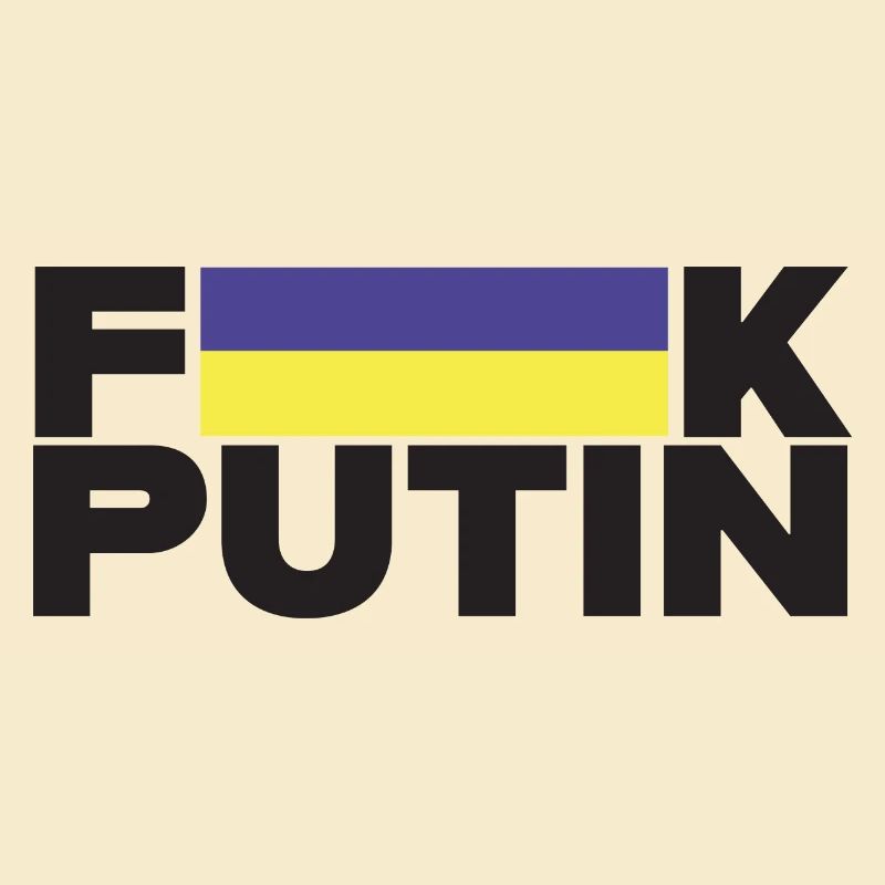 FK Poutine Ukraine Drapeau pour la paix