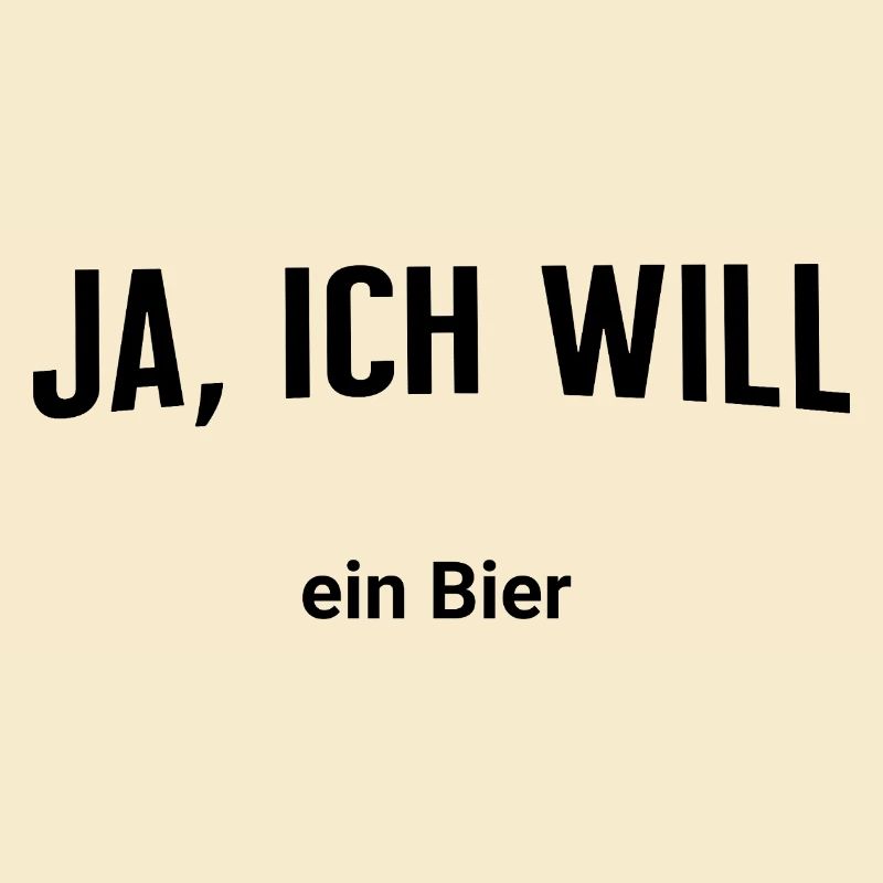 Ja, ich will - Ein Bier
