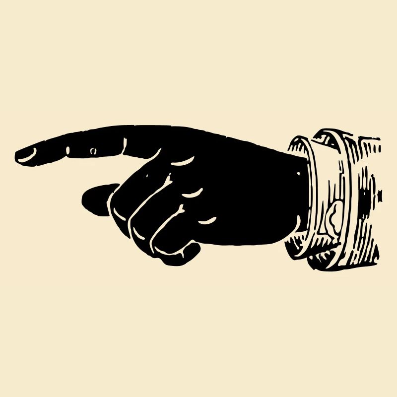 Main - Doigt pointé