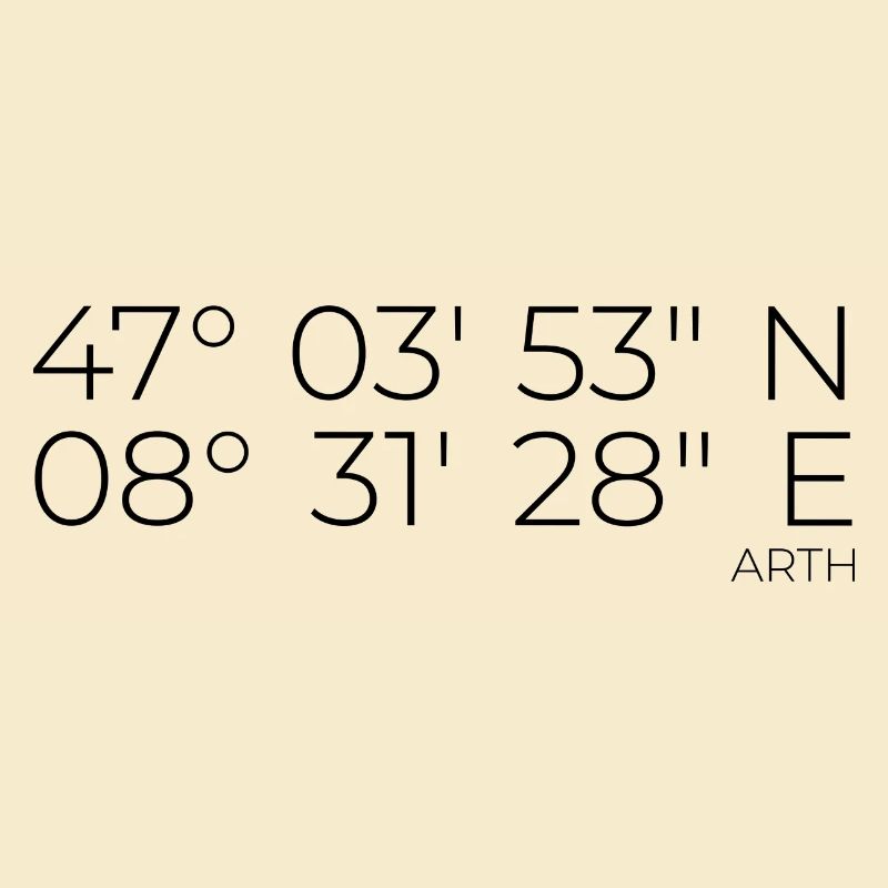 Coordinates Arth Schwyz