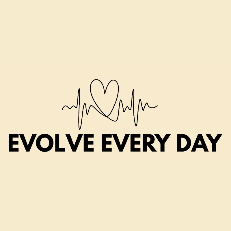 Evolve Every Day Shirt – Growth Mindset Print
