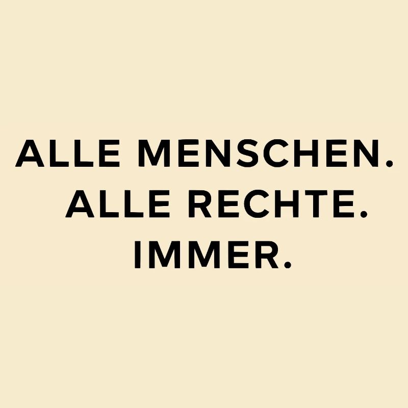 All People All Rights Always Statement